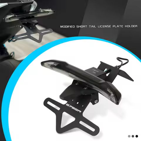 Fit For 675SR 675NK 675 SR 675SR R Motorcycle License Plate Holder Rear Short Tail Stock Light Tails