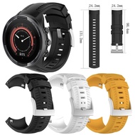 Compatible with Suunto 9 Band Soft Silicone Watch Strap for Suunto 9 GPS Baro Replacement Watch Band