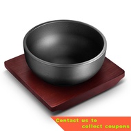 🇨🇳Longshengxiang（LongShengXiang） Cast Iron Pot Soup Pot Old-Fashioned a Cast Iron Pan Thickened Iron Bowl Non-Coated Non