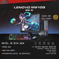 Desktop Lenovo Thin client i3 4th gen | i5 4th gen | i5 6th gen | WITH GAMING KEYBOARD MOUSE  refurbished |amspc