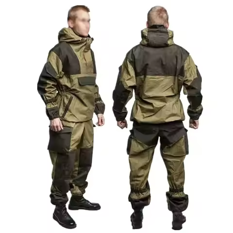 Russian Gorka-4 Uniform Men Suit Mountain Camouflage Combat Suit Hunting Clothes Military Training U