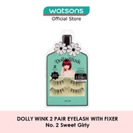 DOLLY WINK Eyelash With Fixer 02 Sweet Girly 2s
