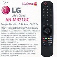 YOSUN AN-MR21GC Replacement TV Remote Controller (Without voice, pointer function) for LG OLED65C1PUB 65 C1 Series 4K Smart OLED TV (2021) with Netflix Prime Video Disney