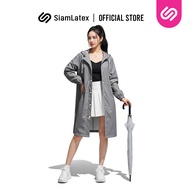 Siam Latex JACCO เสื้อกันฝน เกรดพรีเมี่ยม ทนทาน ใช้ซ้ำได้หลายครั้ง น้ำหนักเบา พับเก็บง่าย ทนทาน เนื้