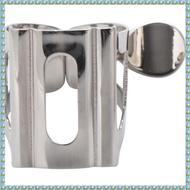 Silver Alto Saxophone Mouthpiece Nickelplated Copper Sax Mouth Size 6c 7c For Classical Jazz Music