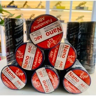 NANO ABC FUKUSHIMA VINYL ELECTRICAL TAPE / NANO ABC BLACK PVC INSULATION TAPE 0.13MM X 18MM X 20YDS 