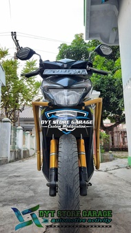 Tubular Crashbar Honda BEAT FI | Pelindung Bodi Motor BEAT FI | Crashguard Bodi Variasi Honda BEAT F
