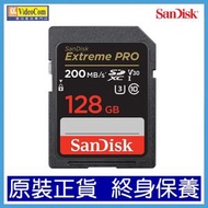 SanDisk - 128GB 200MB/s Extreme Pro SDXC 4K U3 A2 V30 相機記憶卡 SDSDXXD-128G-GN4IN 619659188634