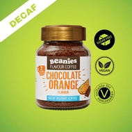 Beanies Chocolate Orange Flavoured Decaf Coffee - 50g Halal Vegan Sugar Free