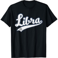 Libra Zodiac Sign Astrology September October Birthday Retro T-Shirt
