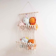 rak boneka gantung hiasan dinding kamar rak lucu simple