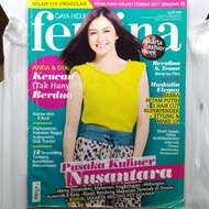 Majalah FEMINA No.42 Nov 2011 Cover REVALINA S. TEMAT