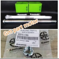KLX 150 KLX150 rear rim axle and nut Original