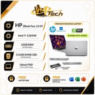 HP Zbook Fury 16 G9 Mobile Workstation Intel i7-12th GEN Nvidea A1000 || 16" IPS FHD Display