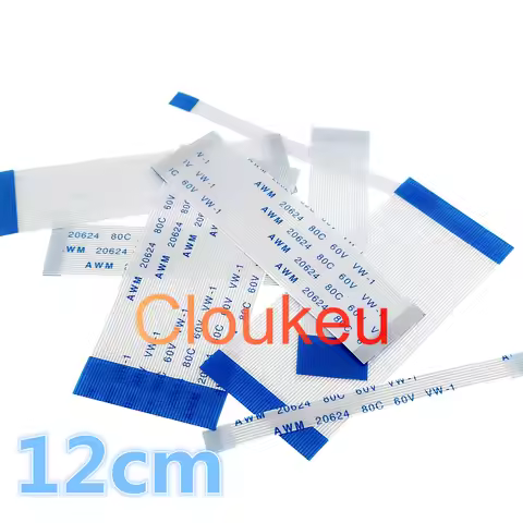 0.5 1.0mm 12cm FFC FPC flexible flat cable 4P 5P 6P 7P 8P 9P 10P 12P 14P 16P 18P 20P 24P 26P 28P 30P