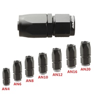 AN4 AN6 AN8 10AN AN12 AN16 AN20 Aluminum Straight Swivel Hose End Fitting Adaptor