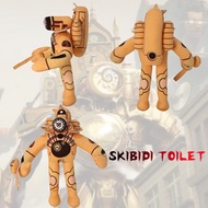 Plush Skibidi Toilet Pixelated Mutated Tv Handsome Man