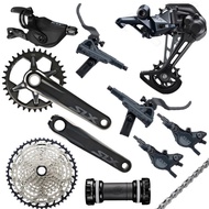 Shimano SLX M7100 Groupset 32T 34T 170 175mm Crankset Mountain Bike Groupset 1x12-Speed 10-51T 10-45