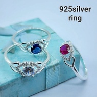 (R1409)Original 925 silver stone ring for women (cincin perak 925 untuk perempuan)