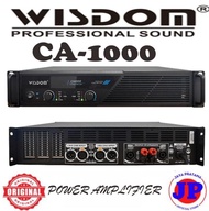 Wisdom CA-1000 Dual Channel Power Amplifier Wisdom CA1000