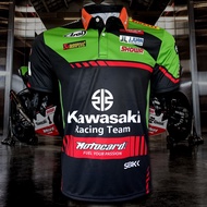 Motogp Polo Shirt Kawasaki Racing Team WB0004 Jonathan Rea 1 Model Size S-5XL