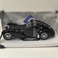 [Ready Stock 1 Set] SOLIDO 1/18 BUGATTI TYPE 57 SC ATLANTIC BUGATTI Alloy Car Model Can Open Left Ri