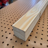 1 1/2" x 1 1/2" (37mm x 37mm) Clean Cut Pine Wood (SHORT)
