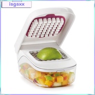 [isgsxx] Vegetable Slicer Onion Chopper, Food Dicer Onion Chopper Dicer Cutter Handheld Veggie Chopp