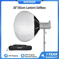 NEEWER 26"/65cm Quick Release Lantern Softbox ซอฟต์บ็อกซ์โคมไฟพร้อมขายึดโบเวนส์สำหรับ RGB CB60 CB60B