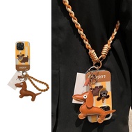 casing realme c15 casing realme 12x 5g Cartoon Cartoon Embroidered Puppy Ornaments Suitable for oppo