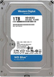 ฮาร์ดดิสคอม pc harddisk 1TB (มือสอง) Western Digital WD10EZEX WD Blue คละยี่ห้อ เทสก่อนส่งทุกครั้ง สินค้าใช้งานได้ปกต