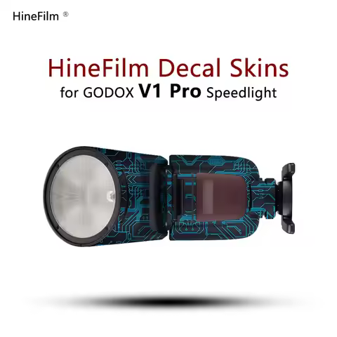 Decal Skin for Godox V1 Pro Flash Sticker For Godox V1Pro Camera Flash Light Speedlite Protector Wra