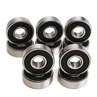 608-2RS Ball Bearing(10PCS) - Double Rubber Sealed Miniature Deep Groove Ball Bearings for Motor,Ska