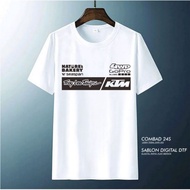PUTIH White DS TRO T-shirt/ Racing T-shirt/ Troyleedesign T-shirt/ MTB Rider T-shirt/ MTB T-shirt/ M