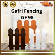 GHZ Garden Fencing Garden Fence Outdoor Plastic Fence For Gardening Pagar Hiasan Taman Pagar Plastik