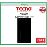 Tecno 30cm Built-in Domino Induction Cooker Hob TIH3000