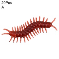 Microgood ตะขาบยางของเล่นเรียบพื้นผิว Centipede Scorpion Gecko ของเล่น