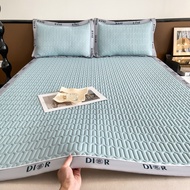 Free Shipping💓Taiwan Ready Stock💓Class A Cool Silk Digital Printed Latex Cool Mat Mat Mattress Cool 