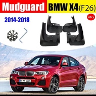 FOR BMW X4X X4M X4 F26 Mudflaps Guard Fenders Mudguard splash Mud Flap Fender Mudguards car accessor