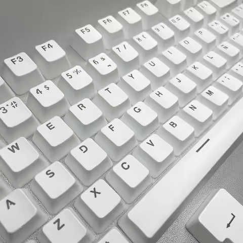 132 Keys Spanish Keycaps ABS Double Shot OEM Height Black White for Mechanical Keyboard AULA F75 Aja