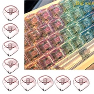 Mar 10Keys MOA Profile 1U 1X Transparents Crystal Blank Keycaps for MX Switches Gaming Keyboards  fo