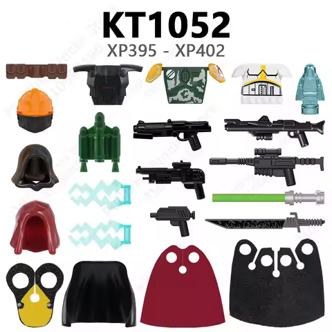 KT1052 Compatible with Action Figures Parts XP395 XP396 XP397 XP398 XP399 XP401 XP402 XP403 KORUIT B