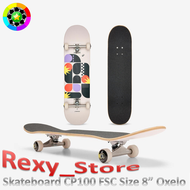 Skateboard Anak Dewasa Oxelo CP100 FSC 8" Papan Skate Fullset Original
