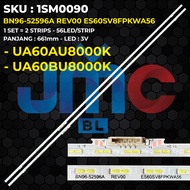 Backlight TV Samsung 60 Inch UA60AU8000K UA60BU8000K BN96-52596A REV00 ES60SV8FPKWA56