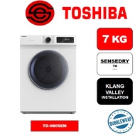 (KL & SELANGOR DELIVERY)Toshiba Tumble Dryer 7KG TD-H80SEM / 10 Years Motor Warranty