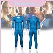 Marvel Fantastic Four Cosplay Jumpsuit For Roleplay Costume Halloween Unisex