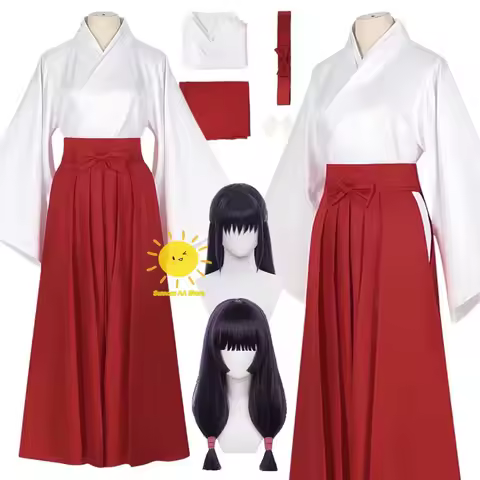 Anime Iori Utahime Cosplay Costumes Jujutsu Kaisen Cosplay Kimono Top Pants Bowtie Utahime Iori Suit