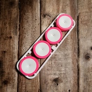 REP TAMIYA 95370 HARD LARGE DIA. WHEEL & TIRES SET HARD FLAT TIRE/ + XL RIMS