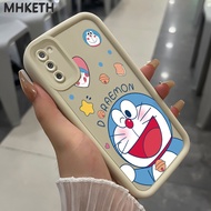 MHKETH Case For Samsung Galaxy A03s A02s M02s F02s Cute Cartoon Robot Cat Silicone Phone
