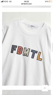 FDMTL Sadhiko Logo L/S long sleeve tee t shirt size 2